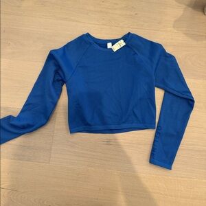 Aerie Offline Cropped Long Sleeve